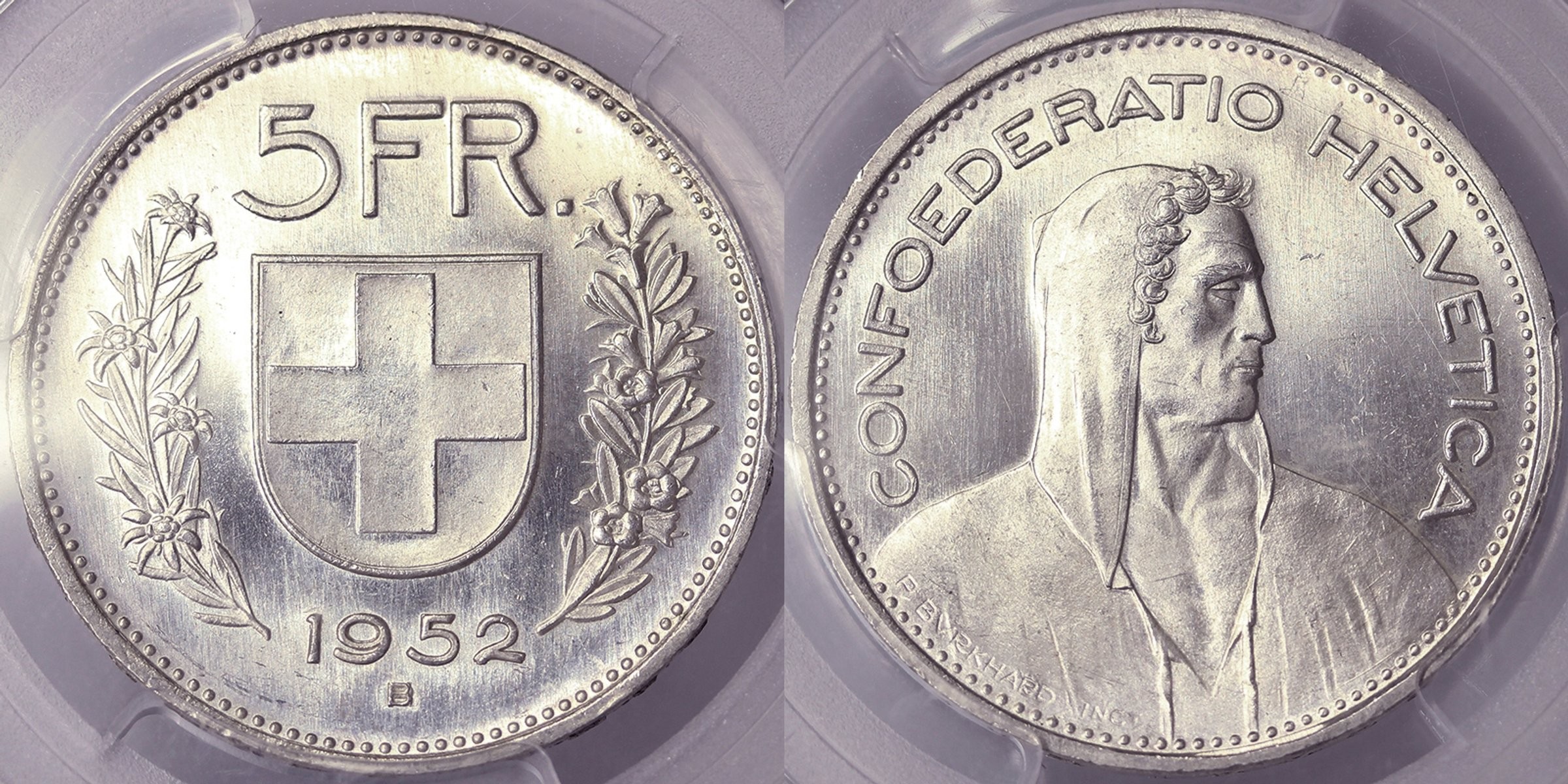 Switzerland Swiss Confederation (1848-date),  5...